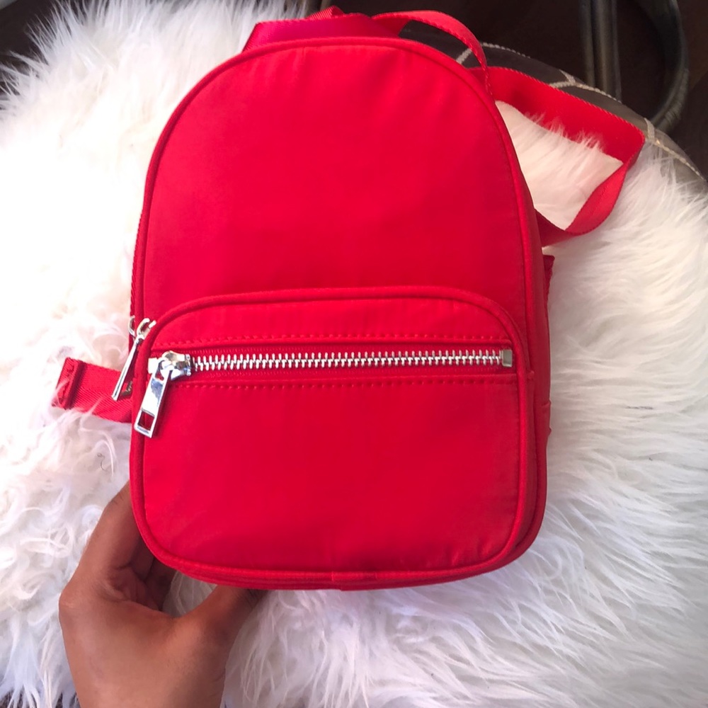 NWOT Red Mini Forever 21 Backpack